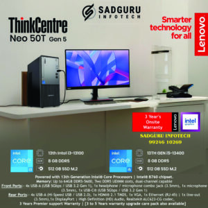 ThinkCentre Neo 50t Gen 5